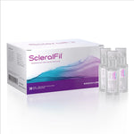 Bausch + Lomb ScleralFil preservative free saline solution box front view