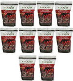 Back of packaging showing ingredients for Brookside chocolate
