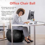 Primasole fitness ball with included hand pump
