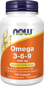 NOW Foods Supplements, Omega 3-6-9 1000 mg with a blend of Flax Seed, Evening Primrose, Canola, Black Currant and Pumpkin Seed Oils, 250 Softgels - Image 10