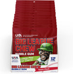 USA imported Big League Chew bubble gum for baseball team dugout treats