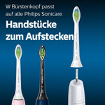 Philips Sonicare toothbrush heads click-on connector detail view