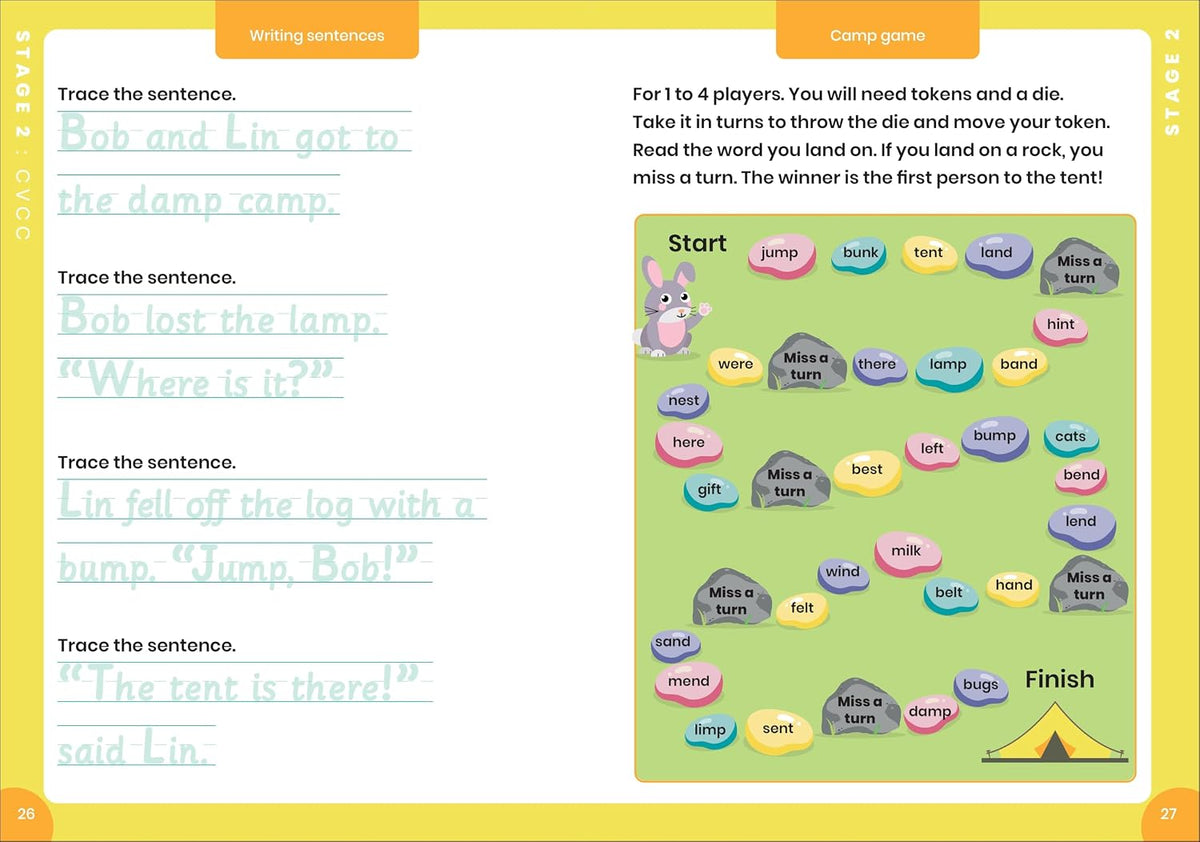 DK Super Phonics My First Sound Blends back cover showing publisher details
