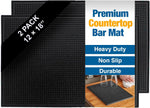 ProTensils rubber bar mat front view heavy-duty spill mat