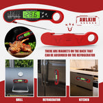 AWLKIM digital thermometer folded for storage