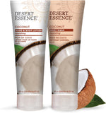 Side profile view of Desert Essence 8 fluid ounces lotion bottle