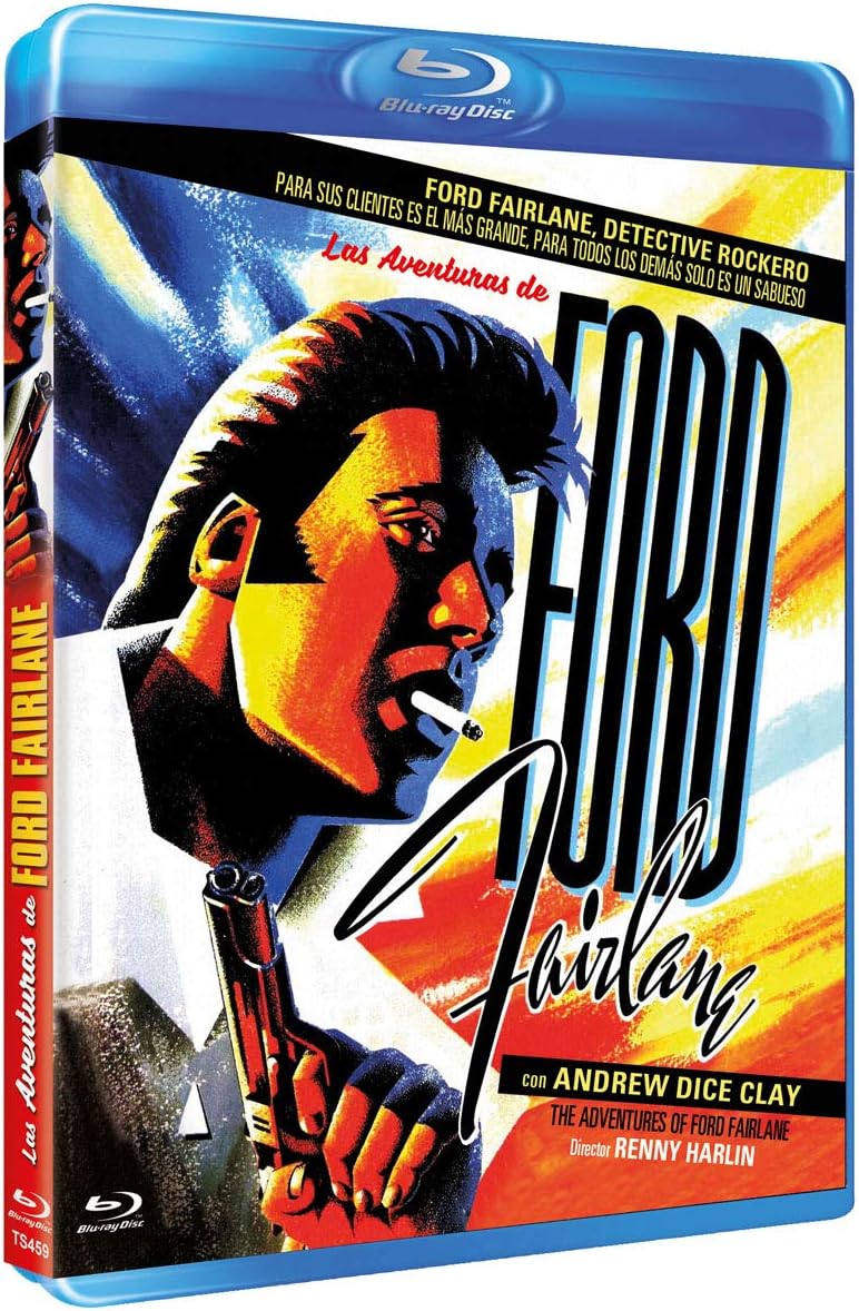 The Adventures of Ford Fairlane Blu-ray front cover view movie