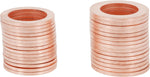 Angle perspective of 24.7x16.5mm replacement gasket