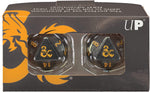 Ultra PRO Dungeons and Dragons Heavy Metal Realmspace D20 Dice Set front view gaming accessory