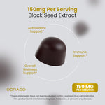 Vegan raspberry flavored black cumin seed gummies