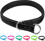 Reflective Slip Dog Collar, Loop Dog Collar for 44-75 lbs Dogs Nylon Collars with Soft Padded for Pet Training- Pink 1" W x 22" L (Fits Neck 15.7"-19.7") - Image 11