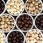 Authentic USA imported Dilettante espresso bean mix bag showing the resealable top closure.