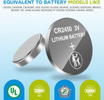Volkate CR2450 individual battery wrap detail