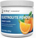 Nutritional facts panel on Dr. Berg authentic wellness hydration powder