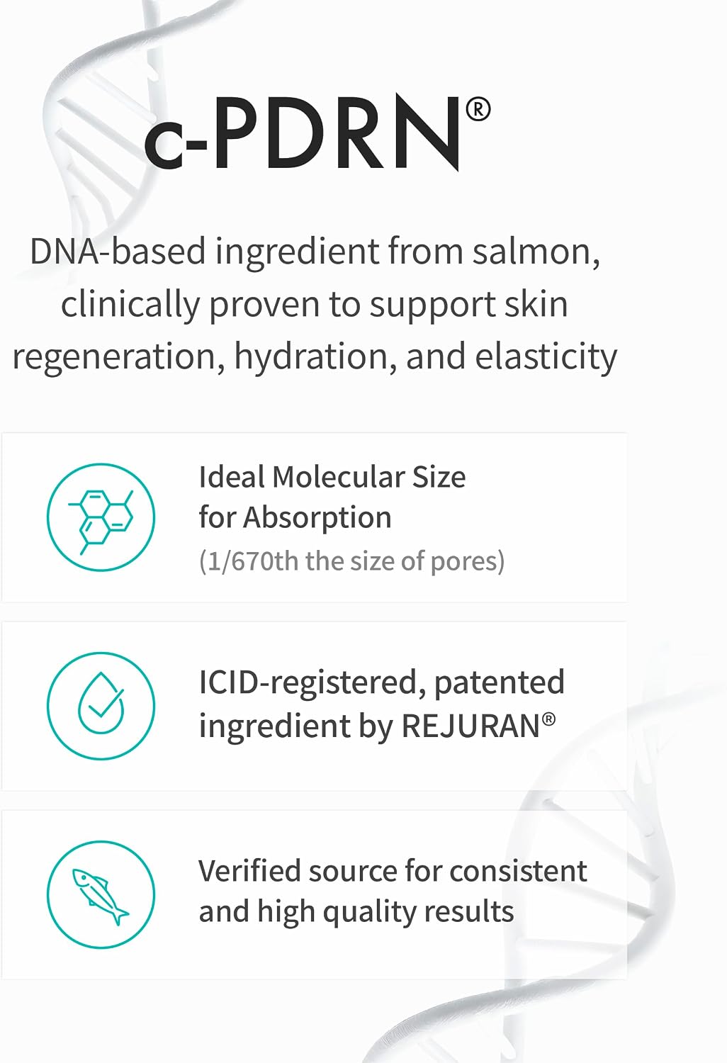Rejuran Salmon DNA skincare set contents