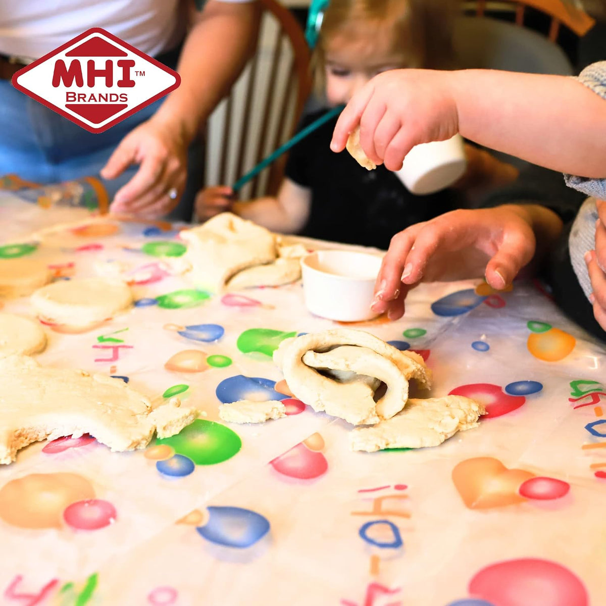 Mommy's Helper waterproof mat surface wiping clean with damp cloth