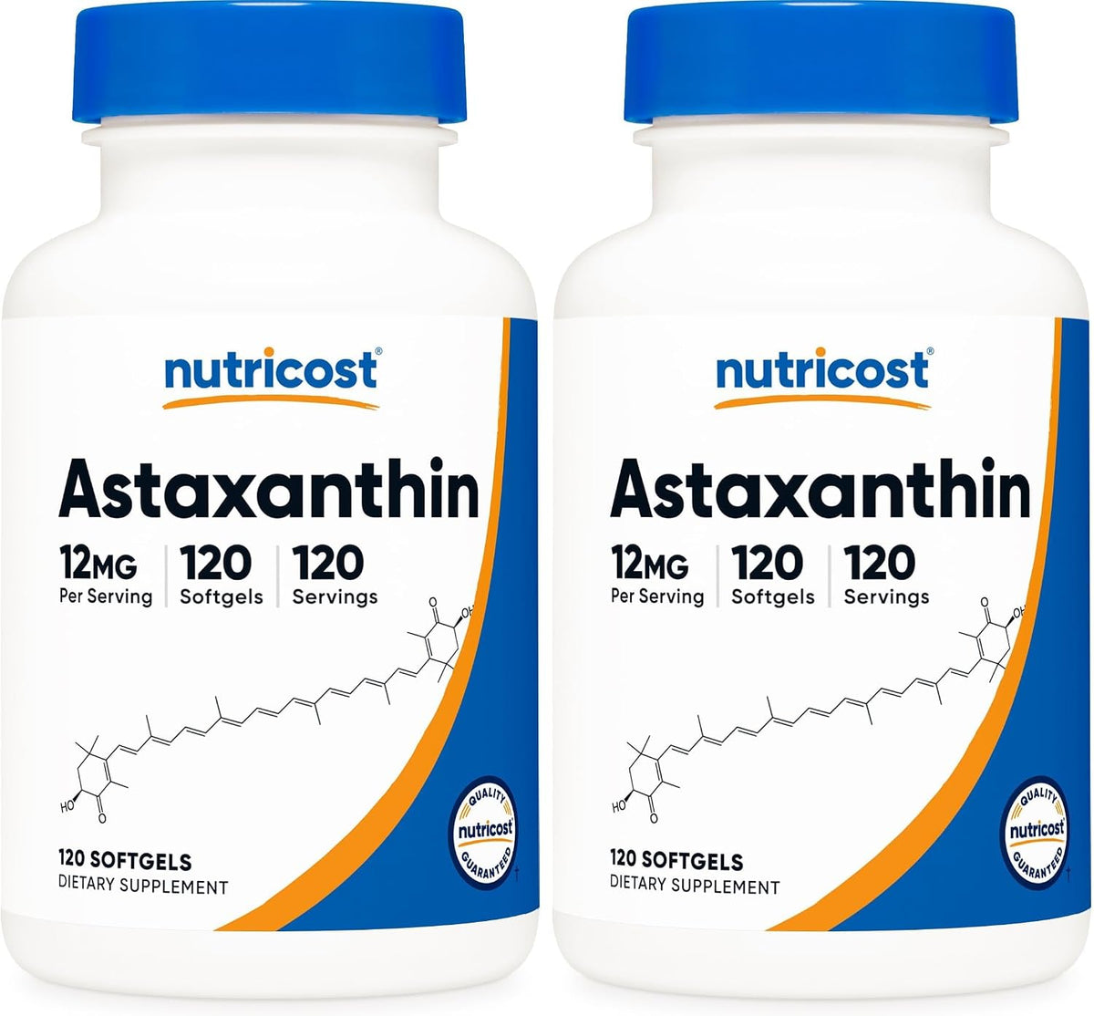 Nutricost Astaxanthin 12mg, 60 Softgels - Non-GMO and Gluten Free (2 Month Supply) - Image 9
