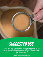 BulkSupplements pure unflavored noni extract powder bag back view.