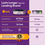Premium pet waste disposal refills for home freshness and odor control.