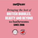 Soap and Glory moisturizing body wash side profile view