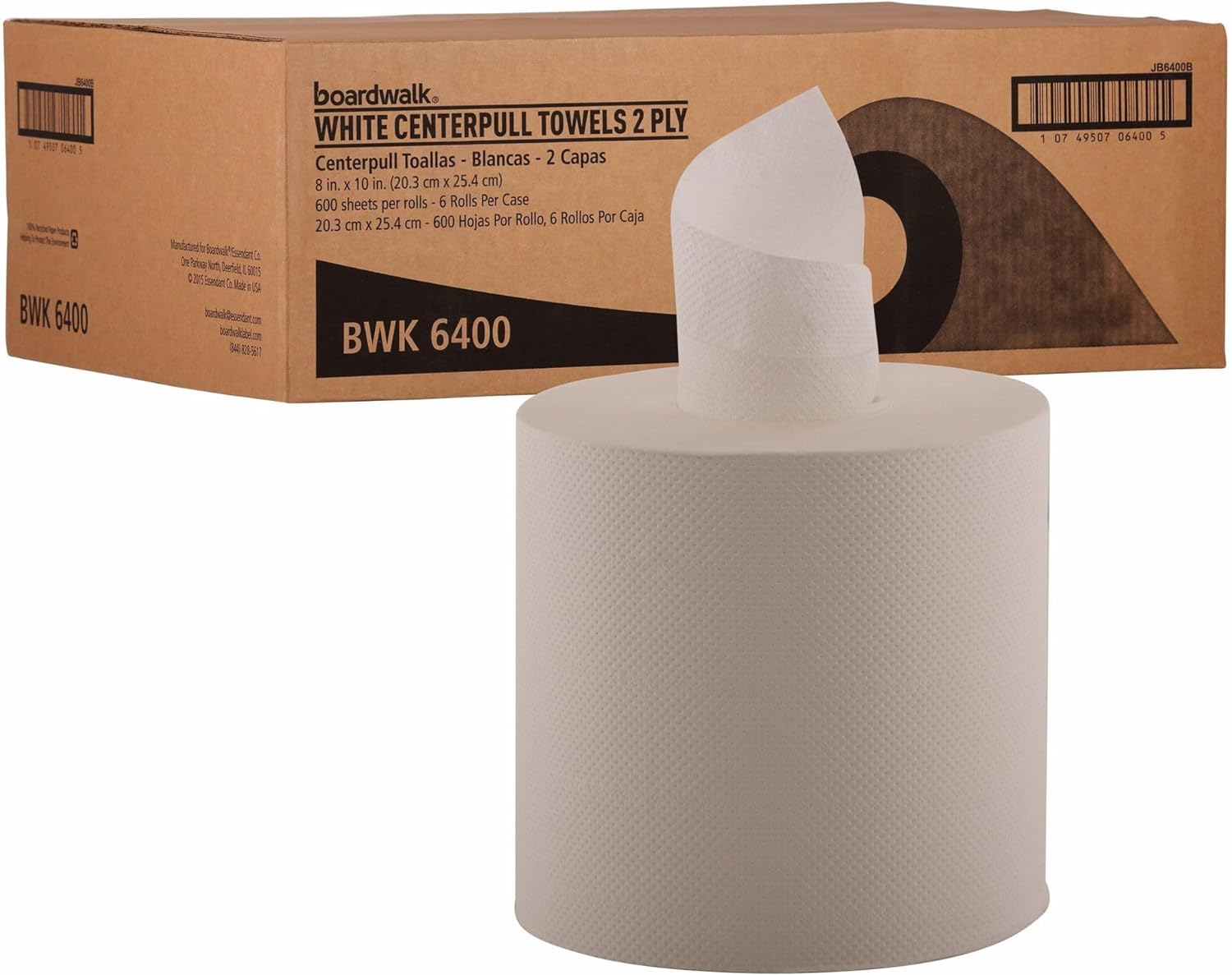 Boardwalk Paper Towel Perforated Center Pull Roll 1 Case(s), 1 Towels/Case - Image 1