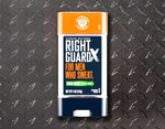Right Guard imported personal care product packaging