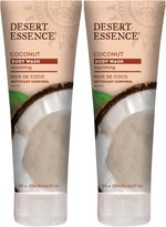 Desert Essence Coconut Body Wash front view authentic imported hydrating body wash