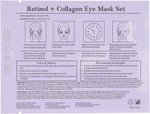 Lifestyle shot of skincare routine with Bloomora eye masks