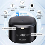 Digital display timer active on Vivizen retainer cleaning machine