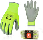Vgo multi-purpose safety gloves in use