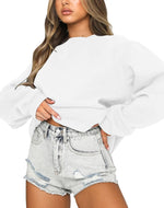 Fanway and EC casual crewneck pullover neckline detail