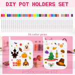 Beupy craft set displayed with marker pens
