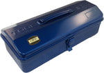 Trusco Y-350-B mountain tool box front view showcasing blue finish
