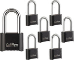 Guliffen 2 Pack Heavy Duty Weatherproof Combination Padlock, Outdoor Combination Lock with Long Shackle for Gate, Fence, Warehouse, Storage Unit,Garages - Image 9