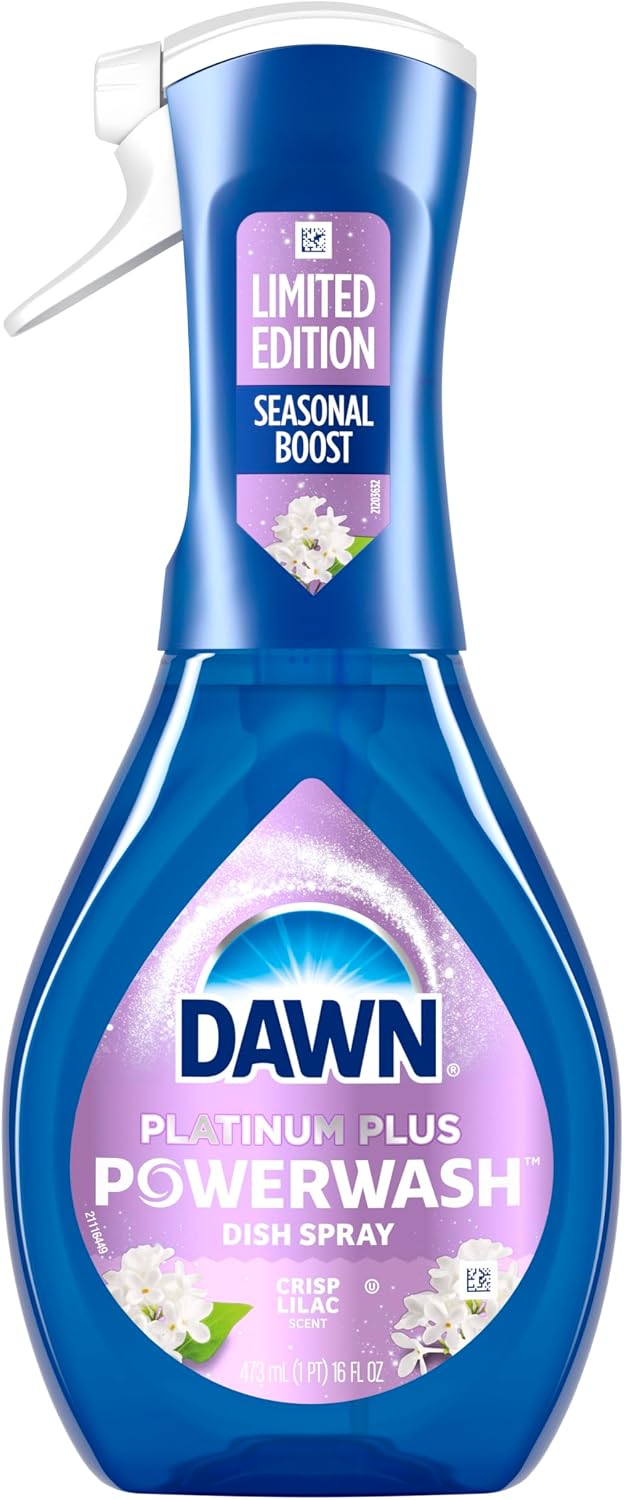 Dawn Powerwash Spray, Dish Soap, Dishwashing Liquid, Crisp Lilac, 1 Starter Kit, 16 Fl Oz - Image 13