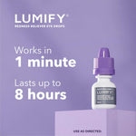 LUMIFY fast acting eye drop packaging box
