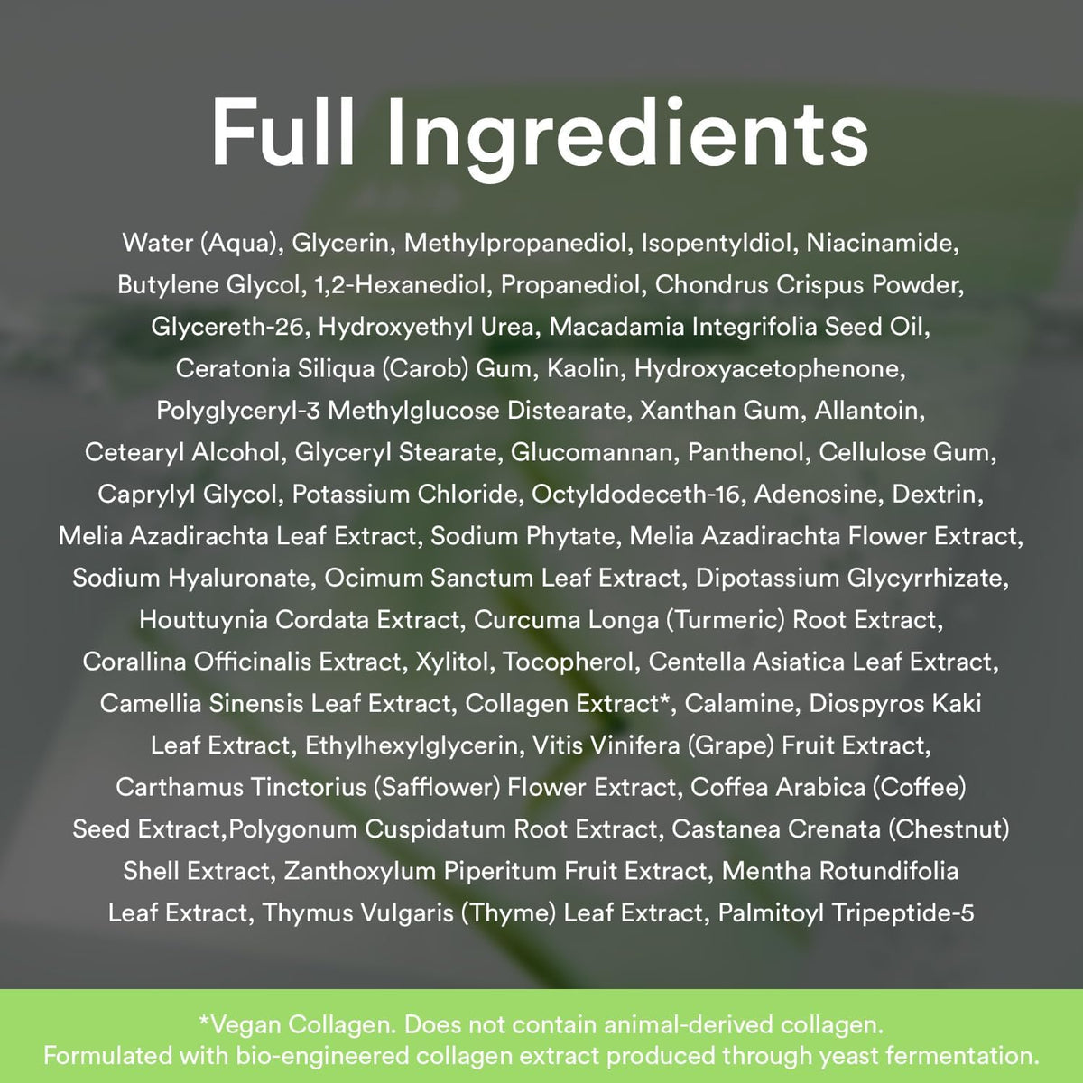 Abib Vegan Collagen Gel Mask Heartleaf Jelly 10 Sheets (Soothing) I Korean Vegan Collagen, Cooling Calming Hyaluronic Acid Hydrogel Face Mask Skin Care - Image 9