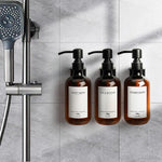 Supforce wall mounted shower dispenser set installed on bathroom tile