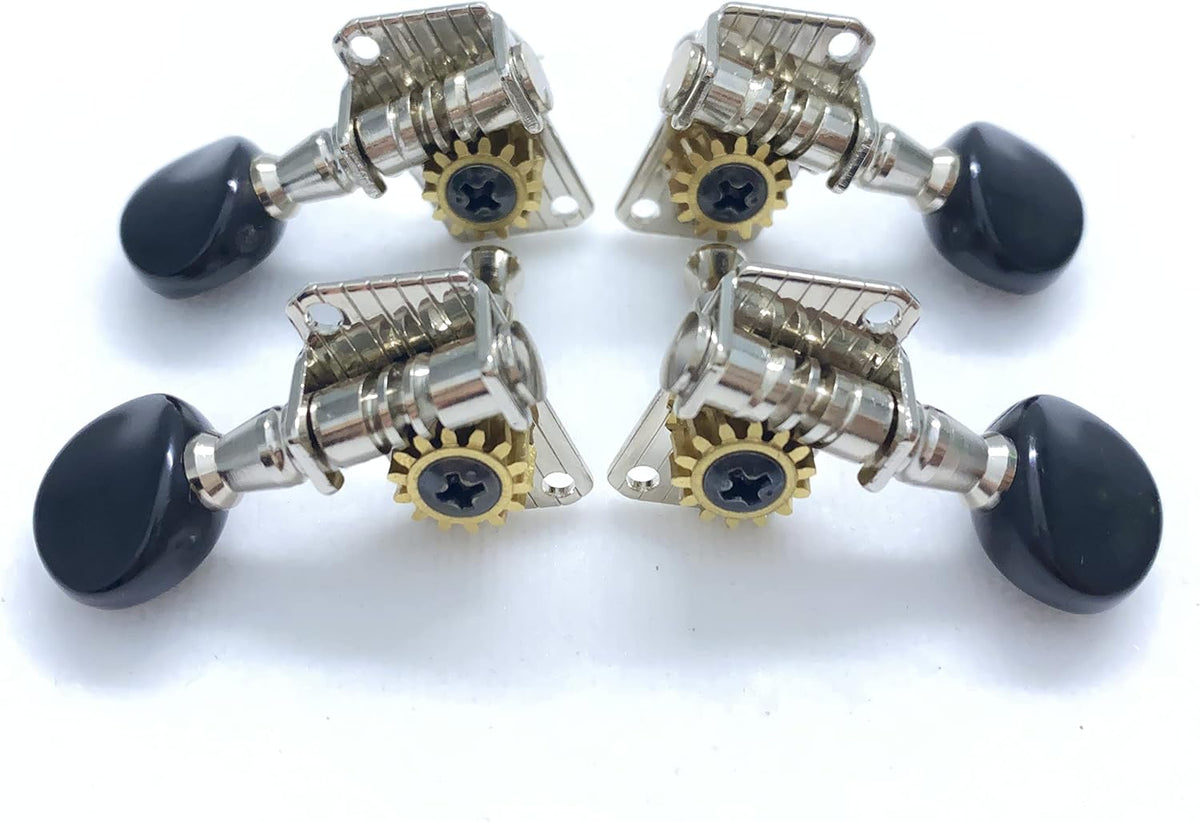 Famous ukulele replacement tuning machine heads silver hardware