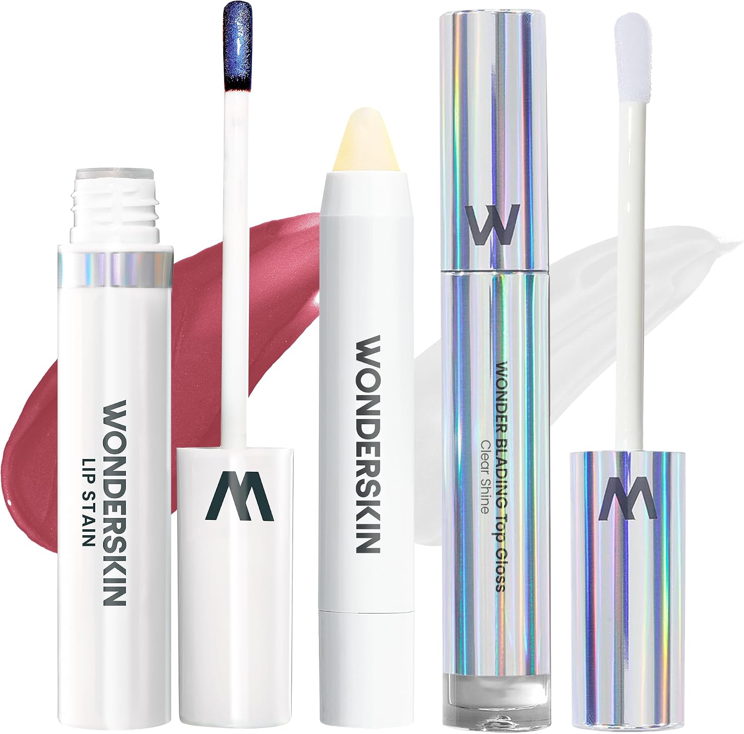 Wonderskin Lip Stain Peel Off Masque Charming kit front view packaging.