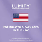 LUMIFY Bausch and Lomb redness reliever unboxed bottle