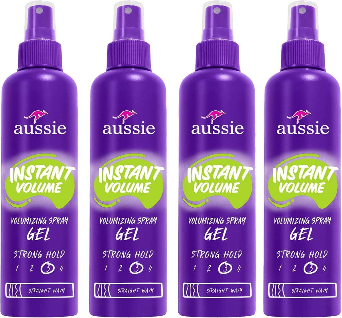 Aussie Headstrong Volume, Spray Gel 5.7 oz (Pack of 3) - Image 9