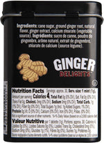 Ginger Delights Spicy Chai tin displaying the star anise graphic illustration.