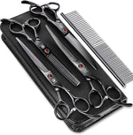 Dog Grooming Scissors Kit with Safety Round Tips, GLADOG Professional 6 in 1 Grooming Scissors for Dogs, Sharp and Heavy-duty Dog Grooming Shears for Dogs Cats Pets - Image 10
