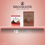 Gourmet snacking chocolate Brookside pomegranate flavor