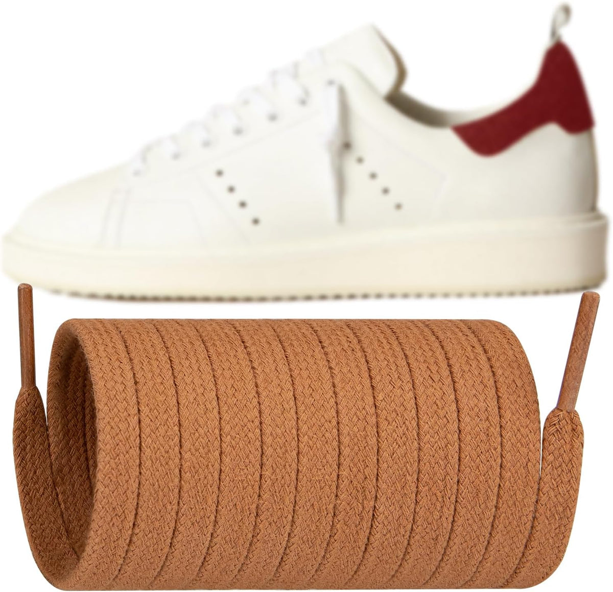 Packaged Endoto shoelaces ready for sneaker customization