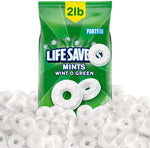 Sweetside Candy Co. Wint O Green Mints bulk two pound bag front view showing refreshing wintergreen hard candies.