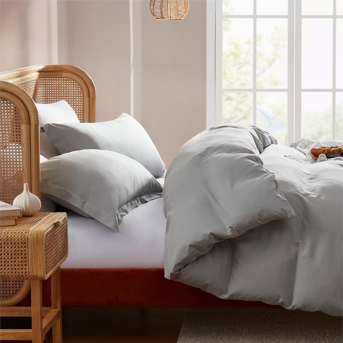 Nestl king duvet cover packaging and folded set