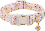 Dog Collar, Christmas Pink Gingerbread Man Print Pet Collar Cute Dog Collars Male or Female Pet Gift Adjustable Dog Collar for Medium Dogs - Image 12