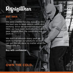 RefrigiWear high visibility balaclava worn model view